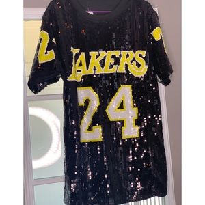 Dresses | Lakers Sequin Jersey Dress 24 | Poshmark Dresses | Lakers Sequin Jersey Dress 24 | Poshmark